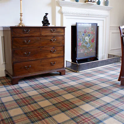 Tartan Axminster — supplier room imagery
