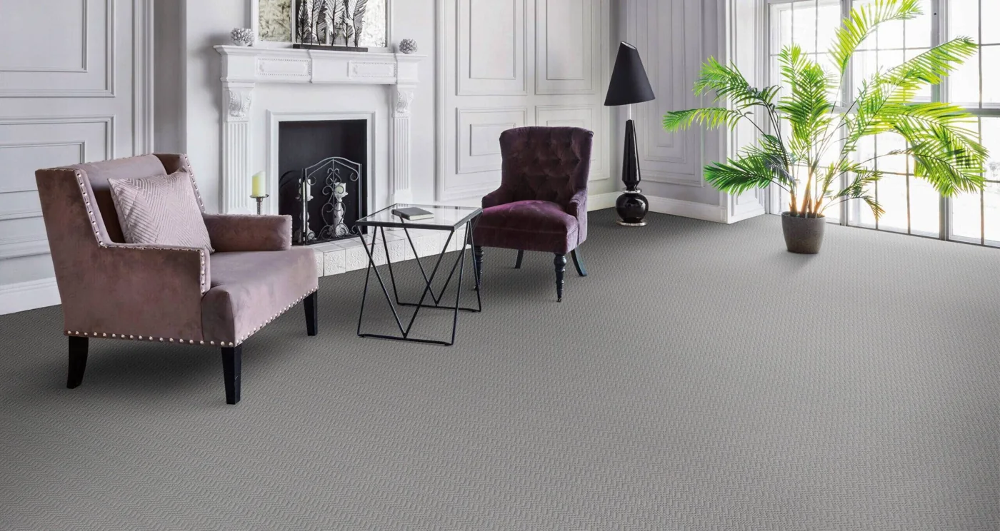 Riviera Home Royalty carpet in a furnished room